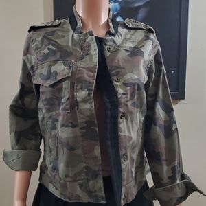 Camouflage Sanctuary Jacket NWOT